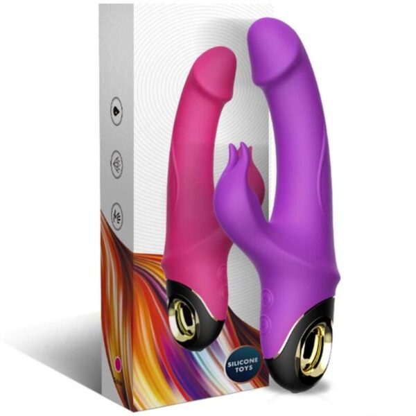 ARMONY - METEROR DILDO VIBRATEUR LAPIN ROTATEUR VIOLET - – Image 5
