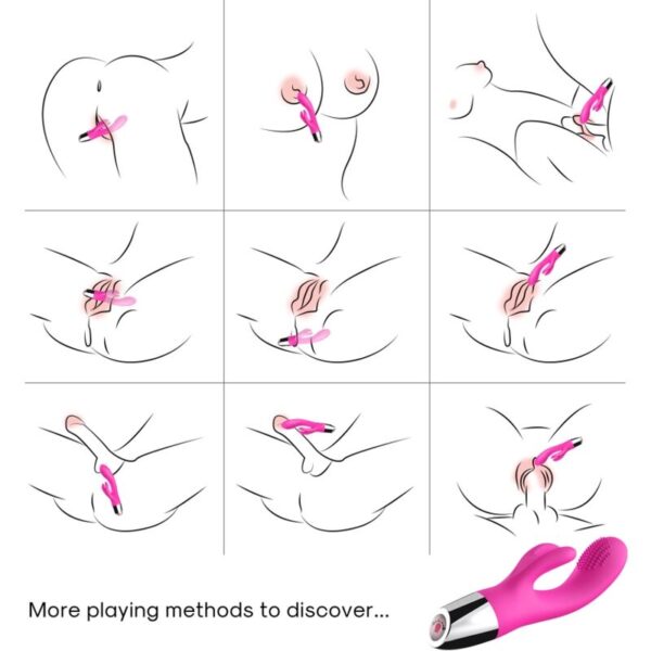 ARMONY - VIBRATEUR LAPIN FUCHSIA - – Image 2