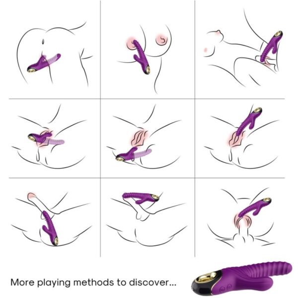 ARMONY - VIBRATEUR ETERNITY SILICONE VIOLET - – Image 2