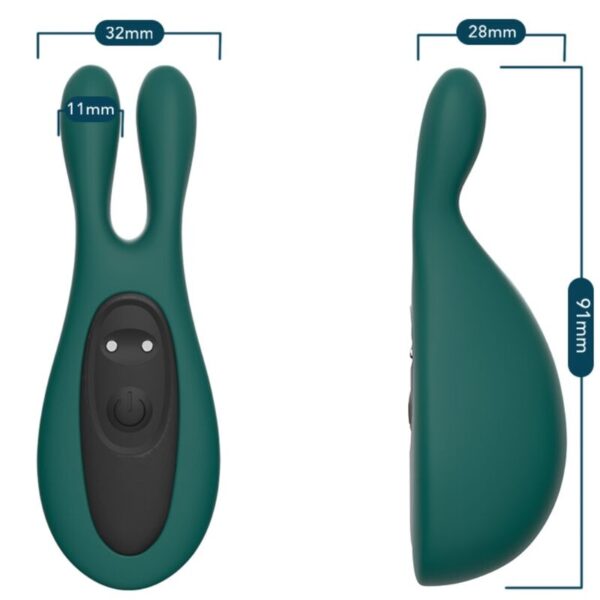 ARMONY - STIMULATEUR & VIBRATEUR LAPIN VERT - – Image 4