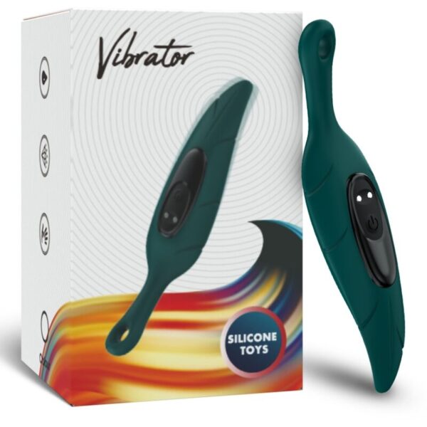 ARMONY - STIMULATEUR & VIBRATEUR VERT FEUILLE - – Image 5