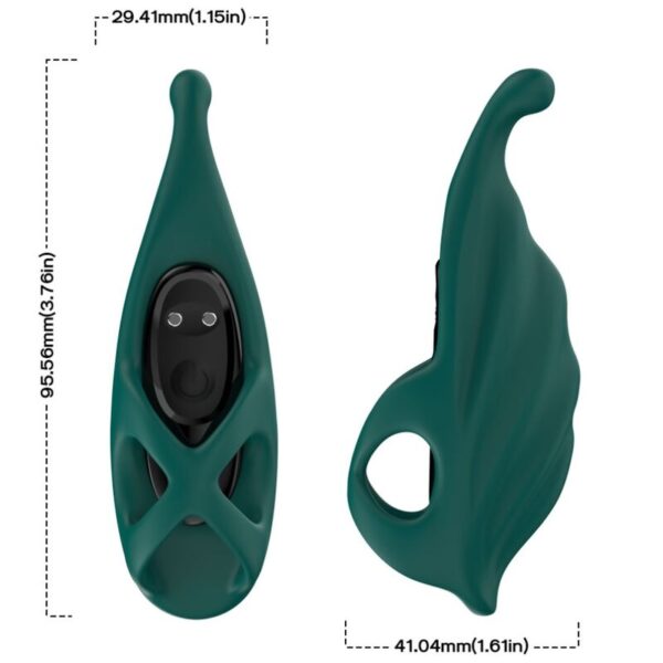 ARMONY - STIMULATEUR DE DOIGTS & VIBRATEUR VERT - – Image 4