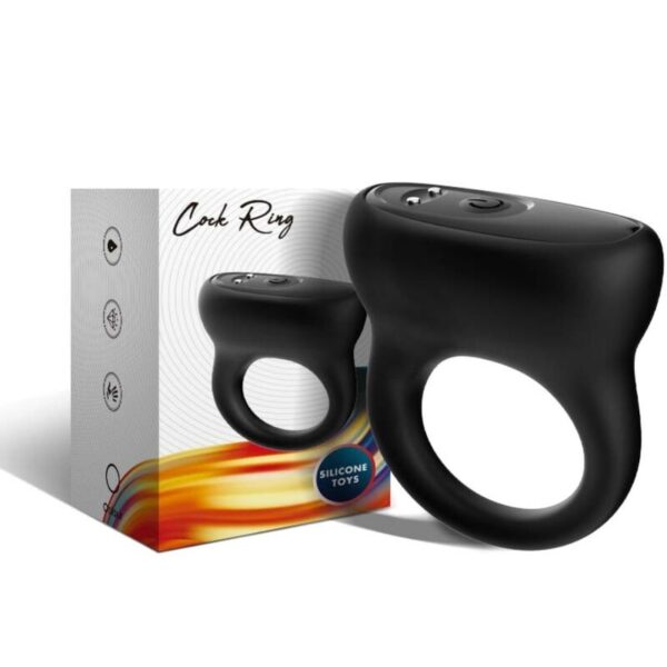 ARMONY - ANNEAU VIBRATEUR NOIR - – Image 5