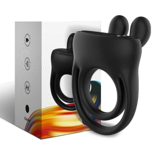 ARMONY - ANNEAU VIBRATEUR LAPIN NOIR - – Image 5