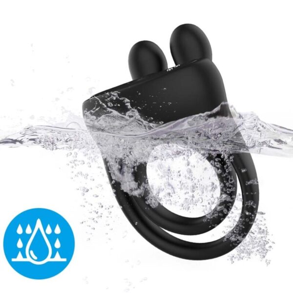 ARMONY - ANNEAU VIBRATEUR LAPIN NOIR - – Image 3
