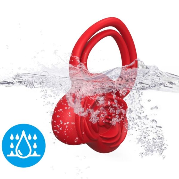 ARMONY - ANNEAU VIBRATEUR COEUR ROUGE - – Image 4