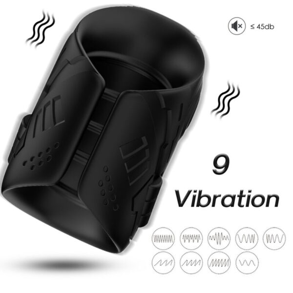 ARMONY - MASTURBATEUR & VIBRATEUR NOIR -