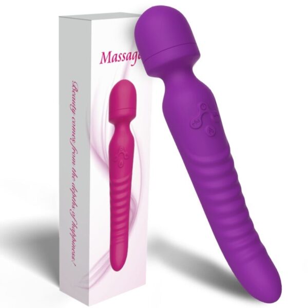 ARMONY - MISSION MASSAGER & VIBRATEUR EFFET CHALEUR VIOLET - – Image 4