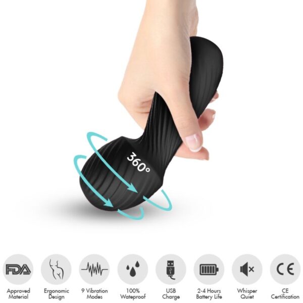 ARMONY - DAZZLE MASSAGER & VIBRATEUR PETIT NOIR - – Image 2