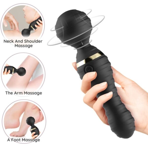 ARMONY - MASSEUR & VIBRATEUR FREEDO PETIT NOIR -