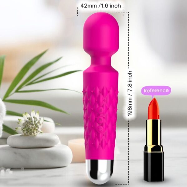 ARMONY - MASSEUR & VIBRATEUR POSTMAN TÊTE SUPER FLEXIBLE FUCHSIA - – Image 2