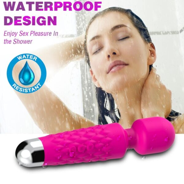 ARMONY - MASSEUR & VIBRATEUR POSTMAN TÊTE SUPER FLEXIBLE FUCHSIA - – Image 3
