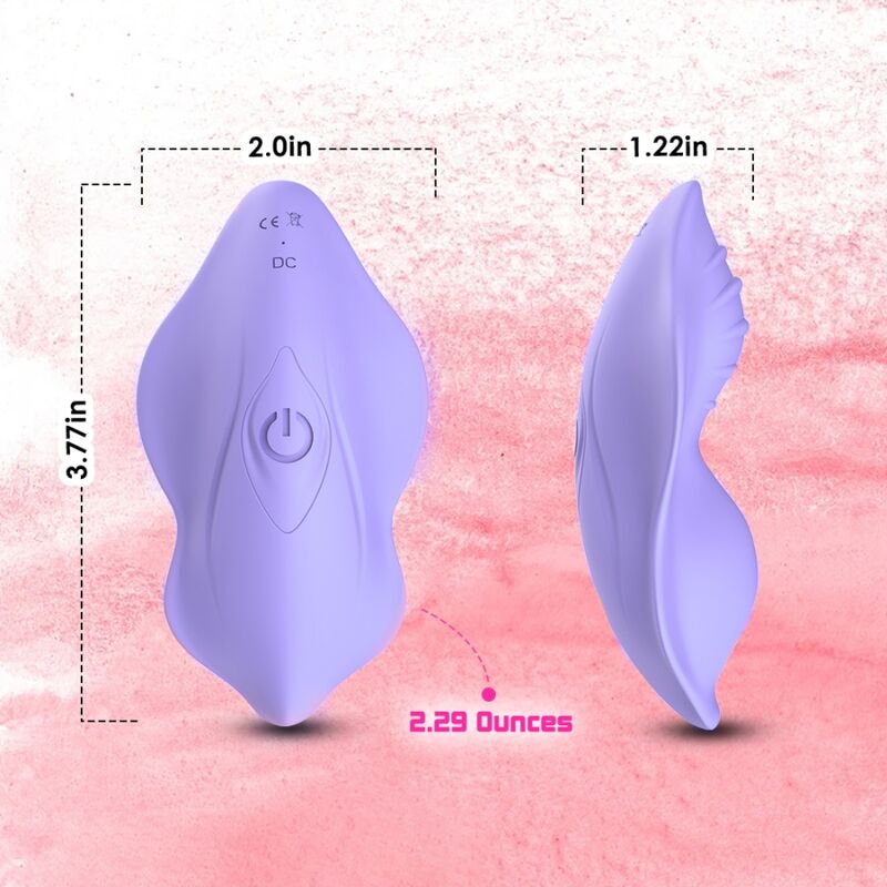 ARMONY - WHISPER WEARABLE PANTIES VIBRATEUR TÉLÉCOMMANDE VIOLET - – Image 2