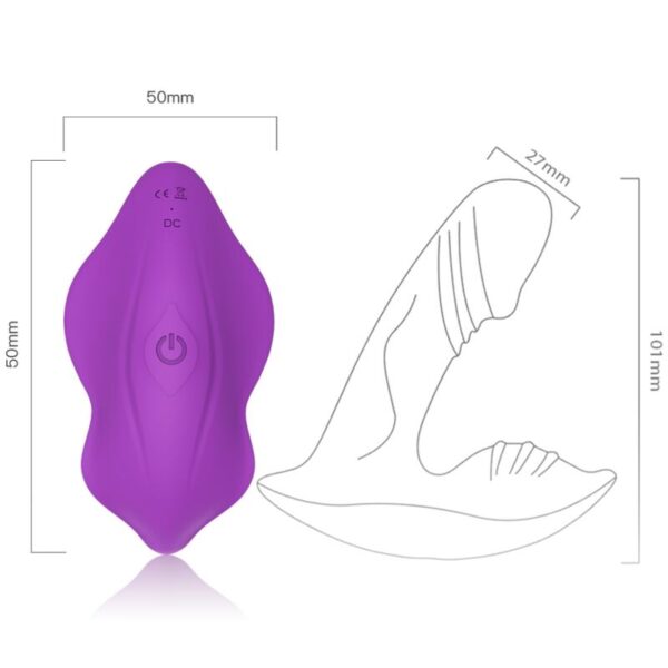 ARMONY - SIFFLET VIBRATEUR INTRODUCTION TÉLÉCOMMANDE VIOLET - – Image 2