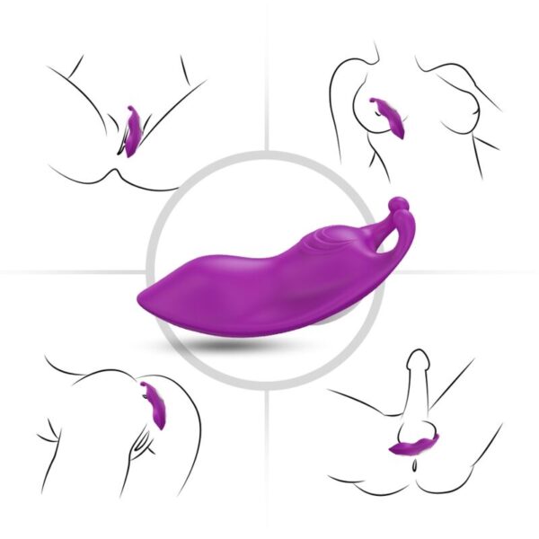 ARMONY - HONEYBEE WEARABLE PANTIES VIBRATEUR G-SPOT TÉLÉCOMMANDE VIOLET - – Image 2