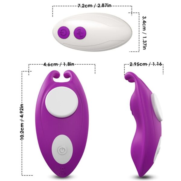 ARMONY - HONEYBEE WEARABLE PANTIES VIBRATEUR G-SPOT TÉLÉCOMMANDE VIOLET -