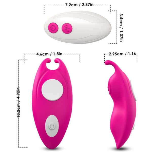 ARMONY - HONEYBEE WEARABLE PANTIES VIBRATEUR G-SPOT TÉLÉCOMMANDE FUCHSIA -