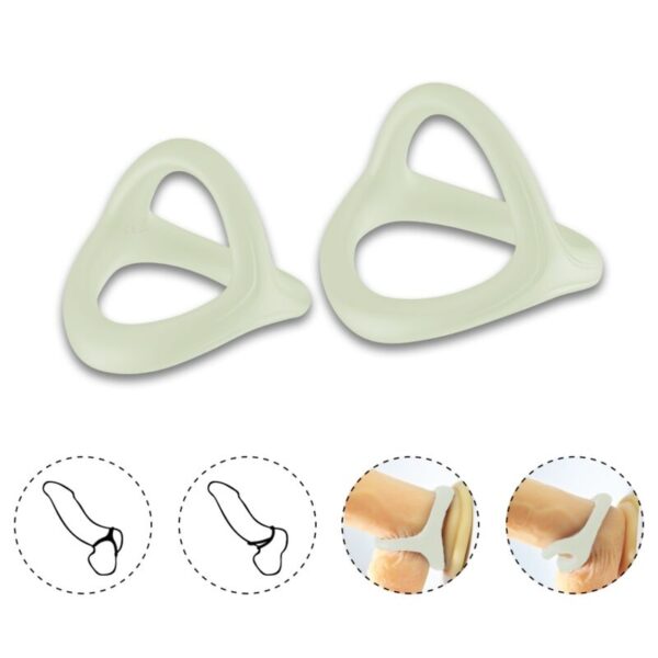 ARMONY - BAGUE DOUBLE SILICONE TRESOR LUMINEUSE - – Image 3