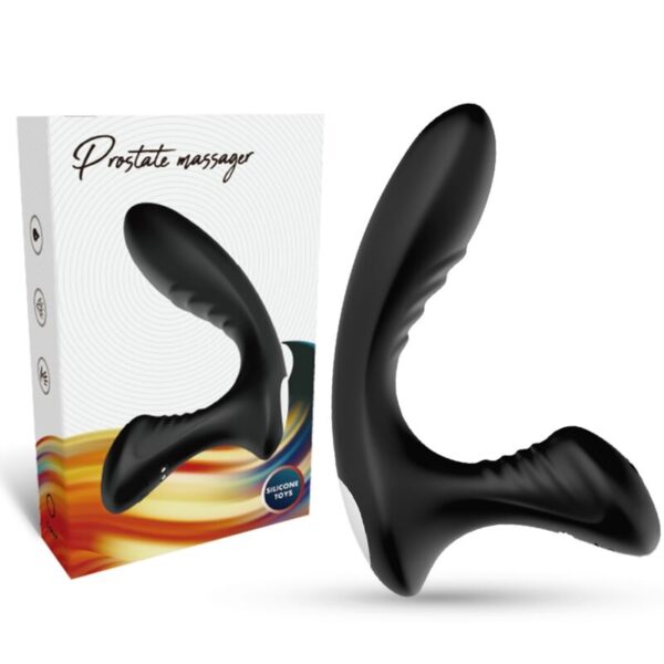 ARMONY - STORM VIBRATEUR ANAL PROSTATE & PLUG TÉLÉCOMMANDE NOIR - – Image 4