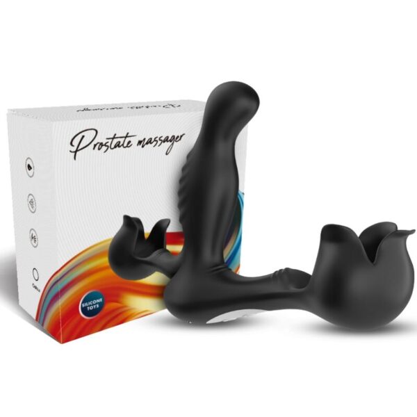 ARMONY - VIBRATEUR SURROUND ANAL & STIMULATEUR TESTICULOS TÉLÉCOMMANDE NOIR - – Image 4