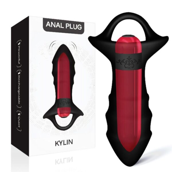 ARMONY - VIBRATEUR À DOIGTS KYLIN ET TÉLÉCOMMANDE DE PLUG ANAL NOIR - – Image 5