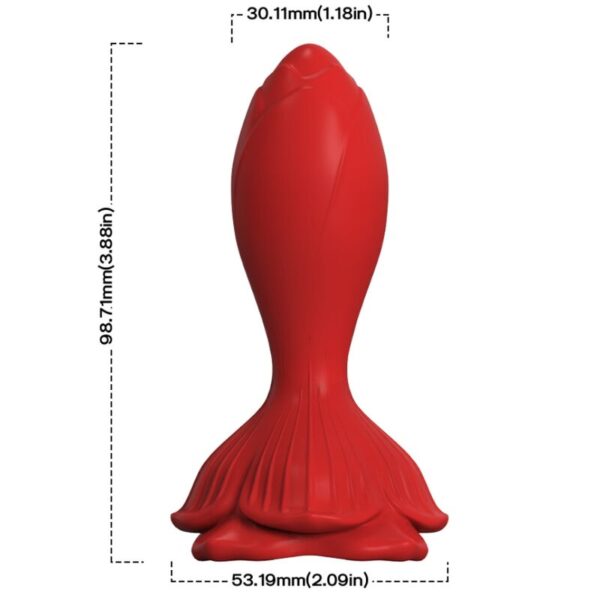 ARMONY - VIBRATEUR ROSE & PLUG ANAL PETITE TÉLÉCOMMANDE ROUGE - – Image 2