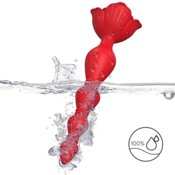 ARMONY - VIBRATEUR ROSE PAGODE & PLUG ANAL ROUGE - – Image 3