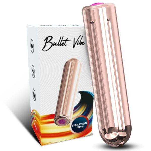 ARMONY - WARHEAD VIBRATOR BULLET TÉLÉCOMMANDE DORÉ 2 CM X 8.8 CM - – Image 5