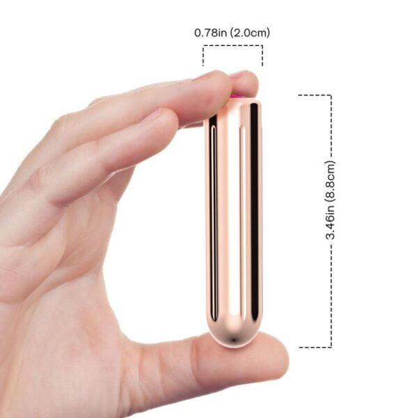 ARMONY - WARHEAD VIBRATOR BULLET TÉLÉCOMMANDE DORÉ 2 CM X 8.8 CM - – Image 4