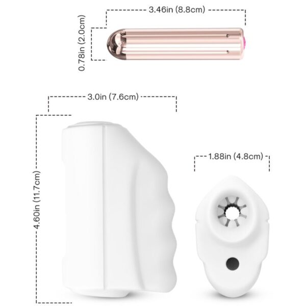 ARMONY - MASTER MASTURBATEUR & VIBRATEUR BLANC - – Image 3