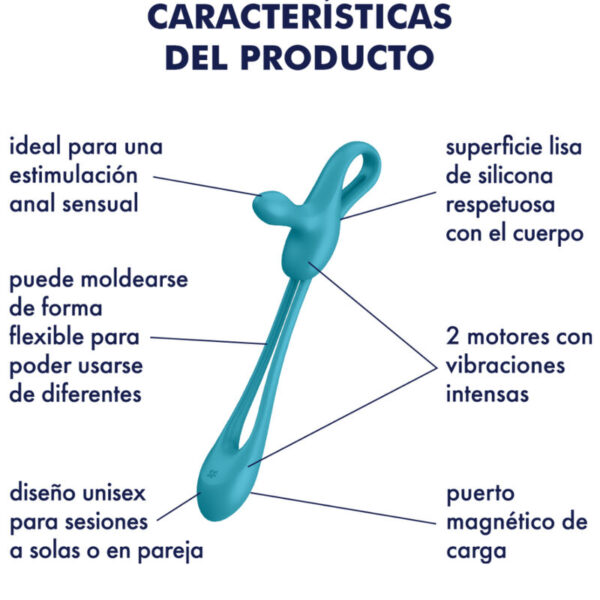 SATISFYER - PLUG & PLAY 1 MULTIVIBRATEUR FLEXIBLE - – Image 5