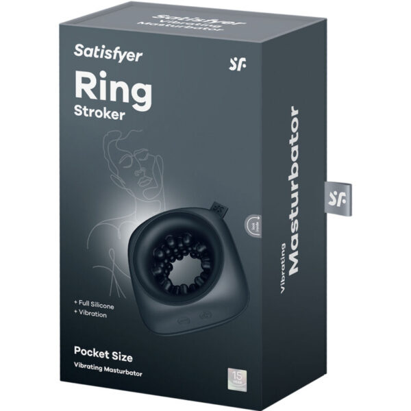SATISFYER - RING STROKER MASTURBATEUR & VIBRATEUR - – Image 6