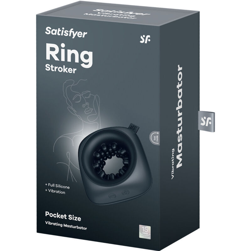 SATISFYER - RING STROKER MASTURBATEUR & VIBRATEUR - – Image 6