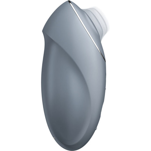 SATISFYER - TAP & CLIMAX 1 VIBRATEUR LAY-ON GRIS - – Image 2