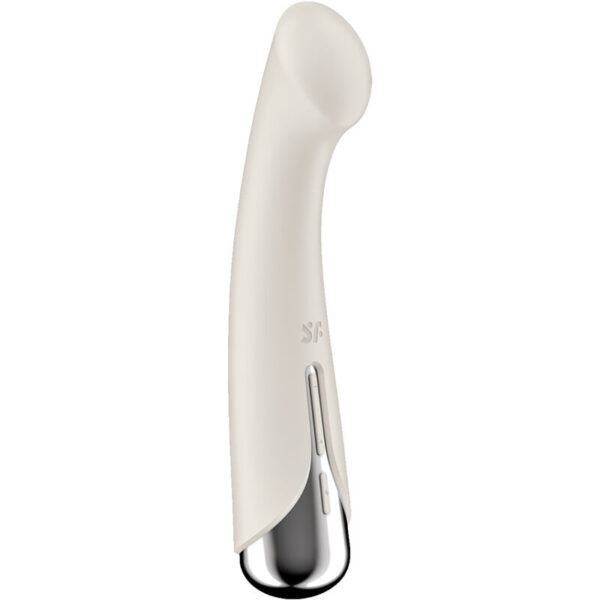 SATISFYER - SPINNING G-SPORT 1 VIBRATEUR ROTATOR BEIGE - – Image 2
