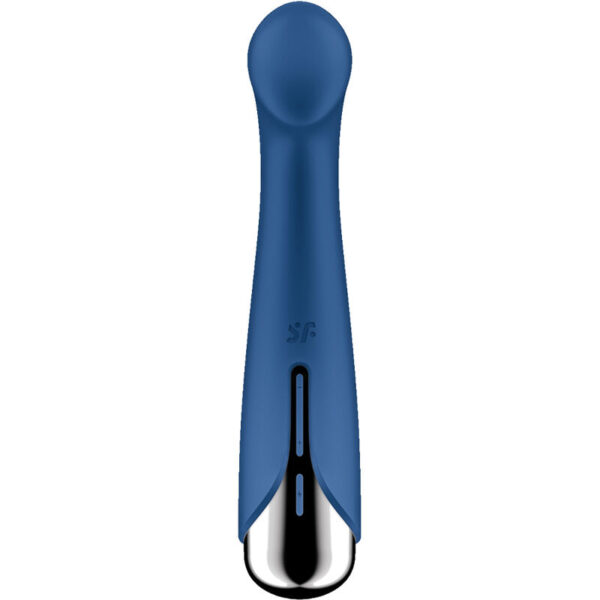 SATISFYER - SPINNING G-SPORT 1 VIBRATEUR ROTATOR BLEU -
