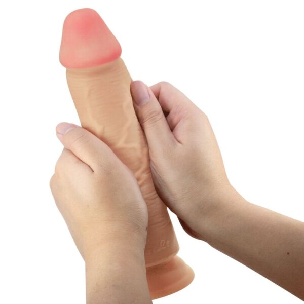 PRETTY LOVE - SÉRIE SLIDING SKIN GODE RÉALISTE AVEC VENTOUSE SLIDING SKIN FLESH 23,4 CM - – Image 3