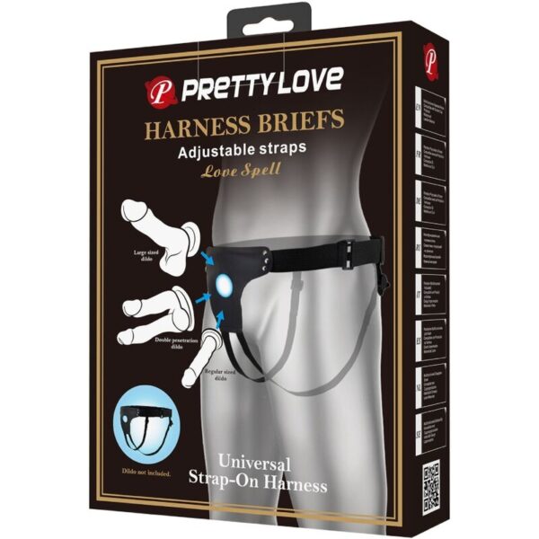 PRETTY LOVE - COMPLÉMENT DE HARNAIS À SANGLE RÉGLABLE LOVE SPELL - – Image 5
