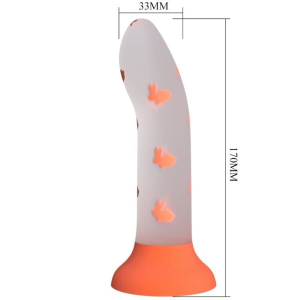PRETTY LOVE - GODE MAGIQUE NIGHTFALL SANS VIBRATION ORANGE LUMINEUX -
