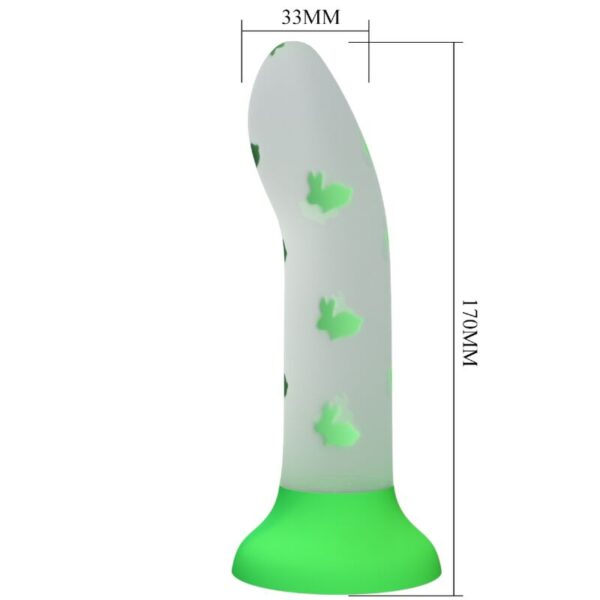 PRETTY LOVE - GODE MAGIQUE NIGHTFALL SANS VIBRATION VERT LUMINEUX -