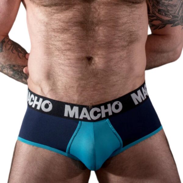 MACHO - MS26A SLIP BLEU/BLEU M - – Image 2