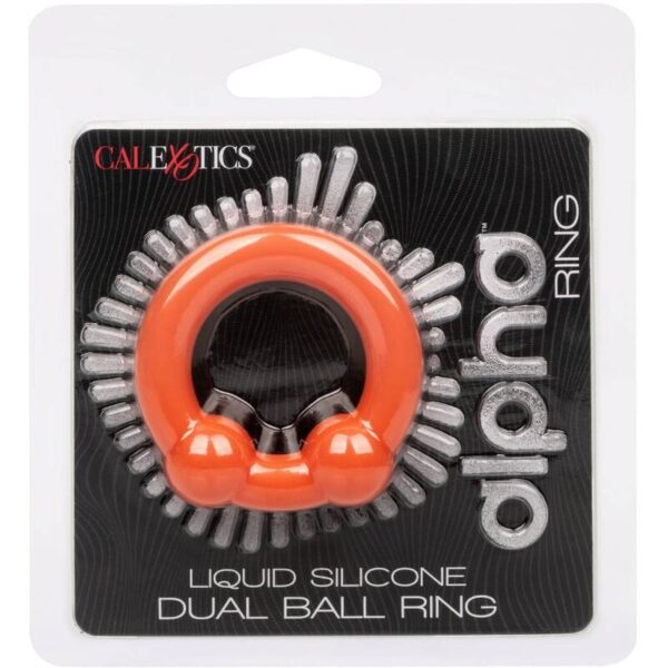 CALEXOTICS - ALPHA BAGUE DOUBLE BILLE ORANGE - – Image 2