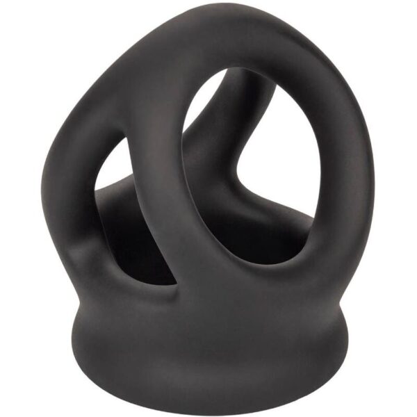 CALEXOTICS - ALPHA BAGUE DUAL CAGE NOIR - – Image 3