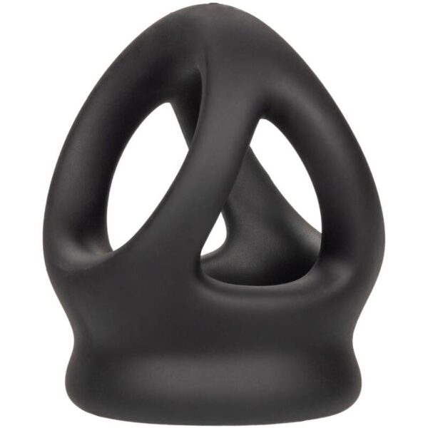 CALEXOTICS - ALPHA BAGUE DUAL CAGE NOIR - – Image 4