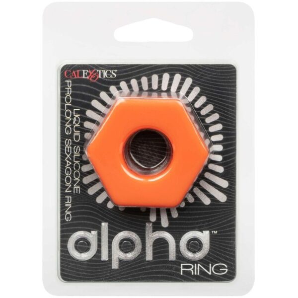 CALEXOTICS - ALPHA BAGUE PROLONG SEXAGON ORANGE - – Image 2