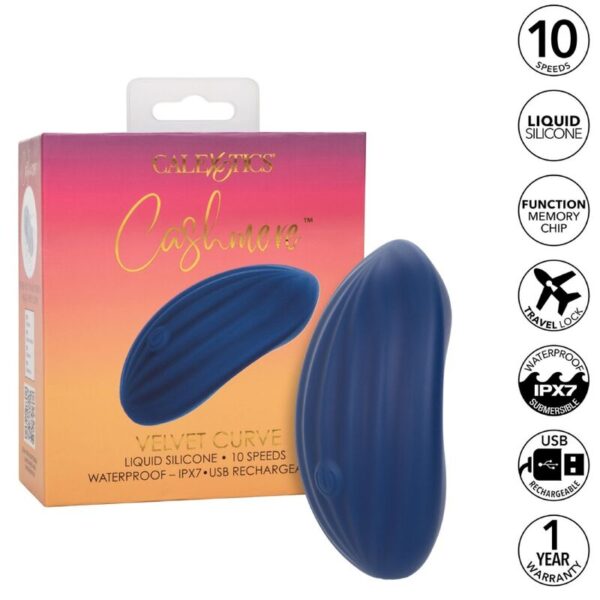 CALEXOTICS - CASHMERE VELOURS CURVE BLEU -