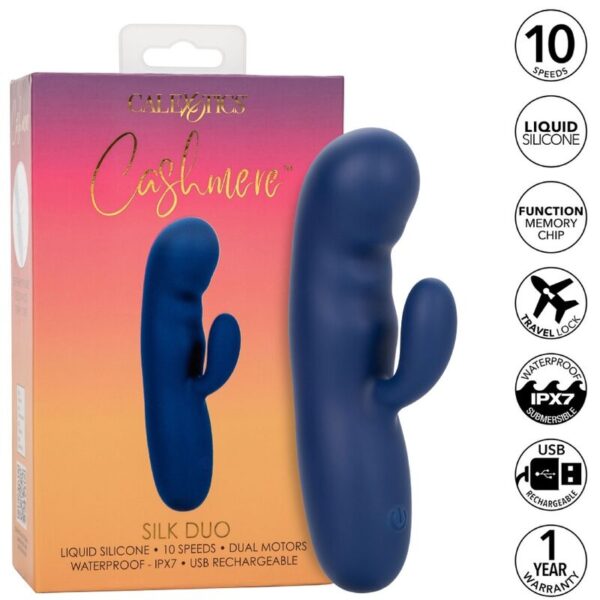 CALEXOTICS - CASHMERE DUO SOIE BLEU -