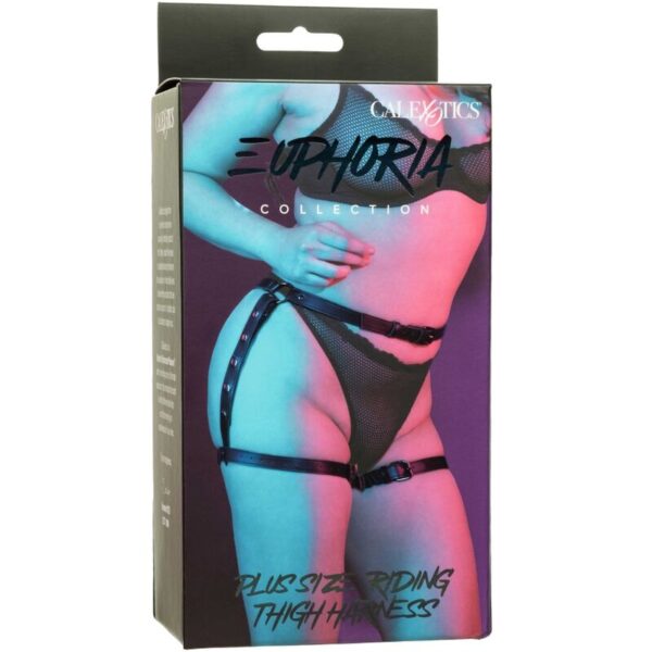CALEXOTICS - EUPHORIA HARNAIS DE CUISSE DÉQUITATION TAILLE PLUS - – Image 3