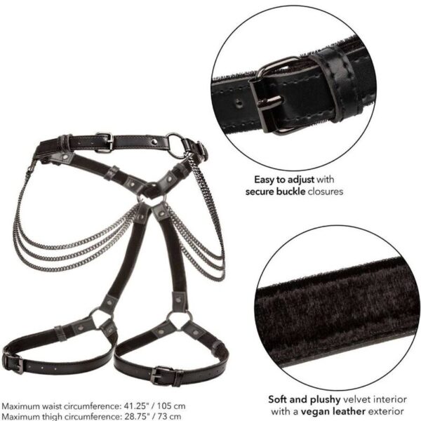CALEXOTICS - EUPHORIA HARNAIS DE CUISSES MULTI CHAÎNES - – Image 6