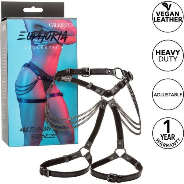 CALEXOTICS - EUPHORIA HARNAIS DE CUISSES MULTI CHAÎNES - – Image 3